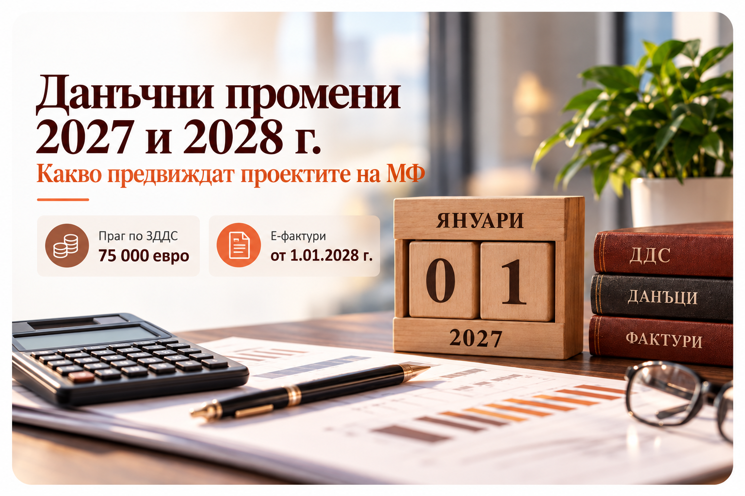 Данъчни промени 2027 и 2028: какво предвиждат проектите на Министерството на финансите